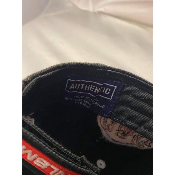 #4640 American Giants Chicago NLBM hat/cap black snap back Billings autographe - Picture 4 of 8